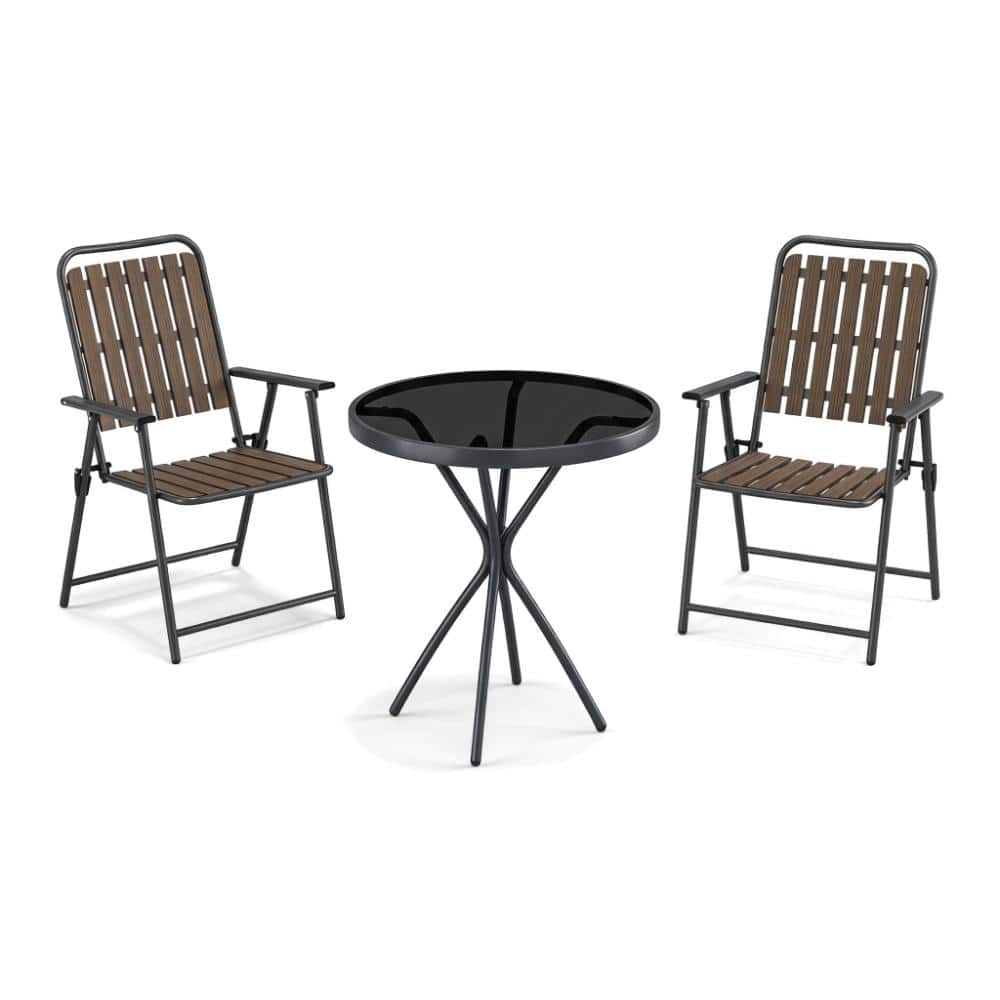 3-Piece Metal Patio Conversation Set, Rust Resistant price history on PriceWatchPro
