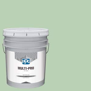 5 gal. Lime Taffy PPG1130-4 Flat Interior Paint