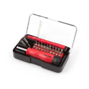 Husky 1000-039-351 Phillips and Slotted 8-in-1 Double Ended Precision Screwdriver Set with Onboard Storage 