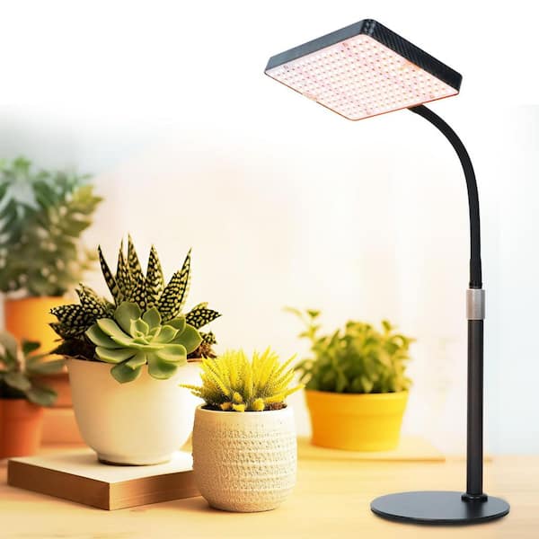 Desk LED Grow Light for Indoor Plants, UV-IR Full Spectrum Tabletop Lamp, 2000 Lumens, Height Adjustable 16-24 in.