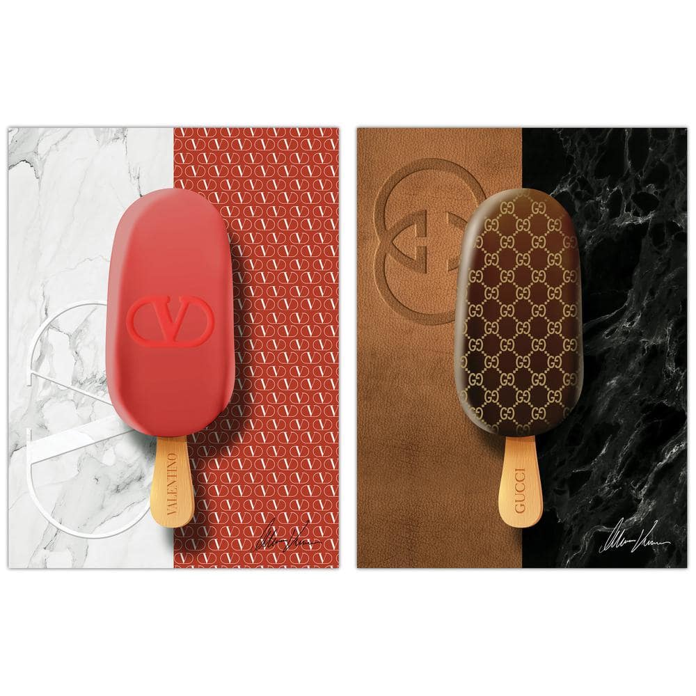 Louis Vuitton Vibe Racquet On Glass by Alexandre Venancio Print