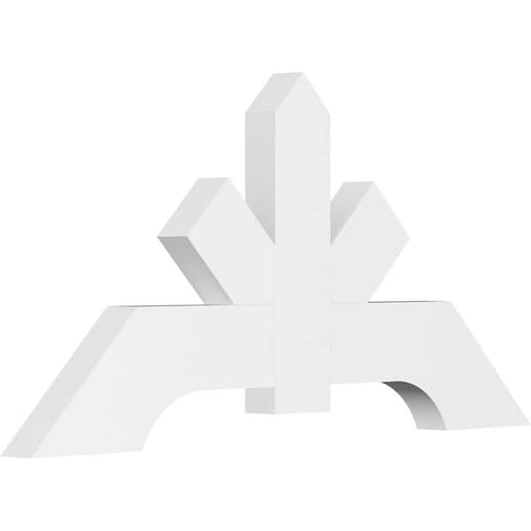 Ekena Millwork Vanguard 36 in. W x 18 in. H x 2 in. D Signature Polyurethane Bracket