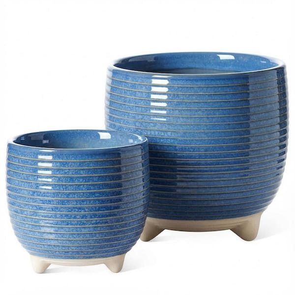 ceramic pots for plants near me Tall Round Ceramic Planter