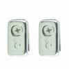 Wire Rope Cable Clamp, 1/16" Stainless Steel Wire Rope Cable Clip Clamp, For Picture Hanging, Lighting Cable Alloy Two-Way Cable Clamp, Freely
