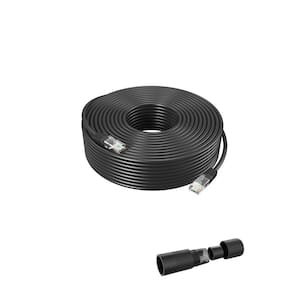 QualGear 300 ft. CAT 6 High-Speed Ethernet Cable - Black  QG-CAT6R-CCA-300FT-BLK - The Home Depot