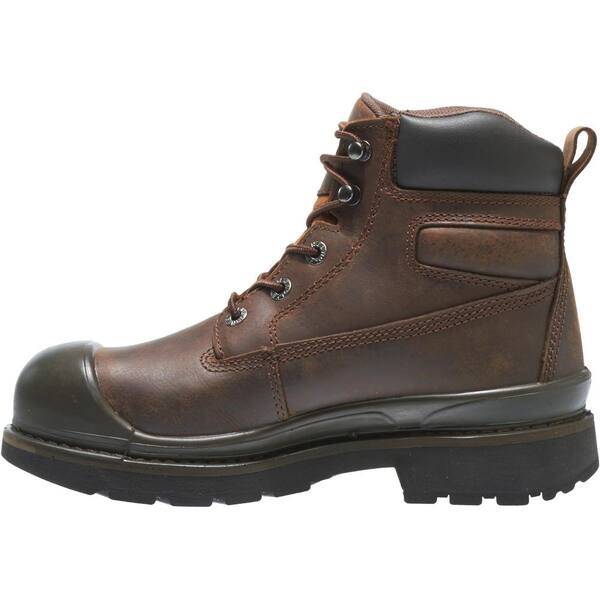 Wolverine Men's Crawford Waterproof 6 in. Work Boots - Steel Toe