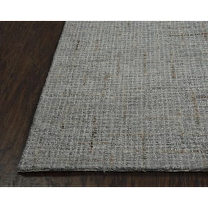 Zion Gray 5 ft. x 7 ft. 6 in. Solid Area Rug