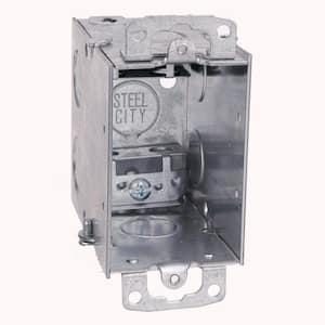 18 cu. in. Old Work Pre-Galvanized Metal Gangable Switch Box