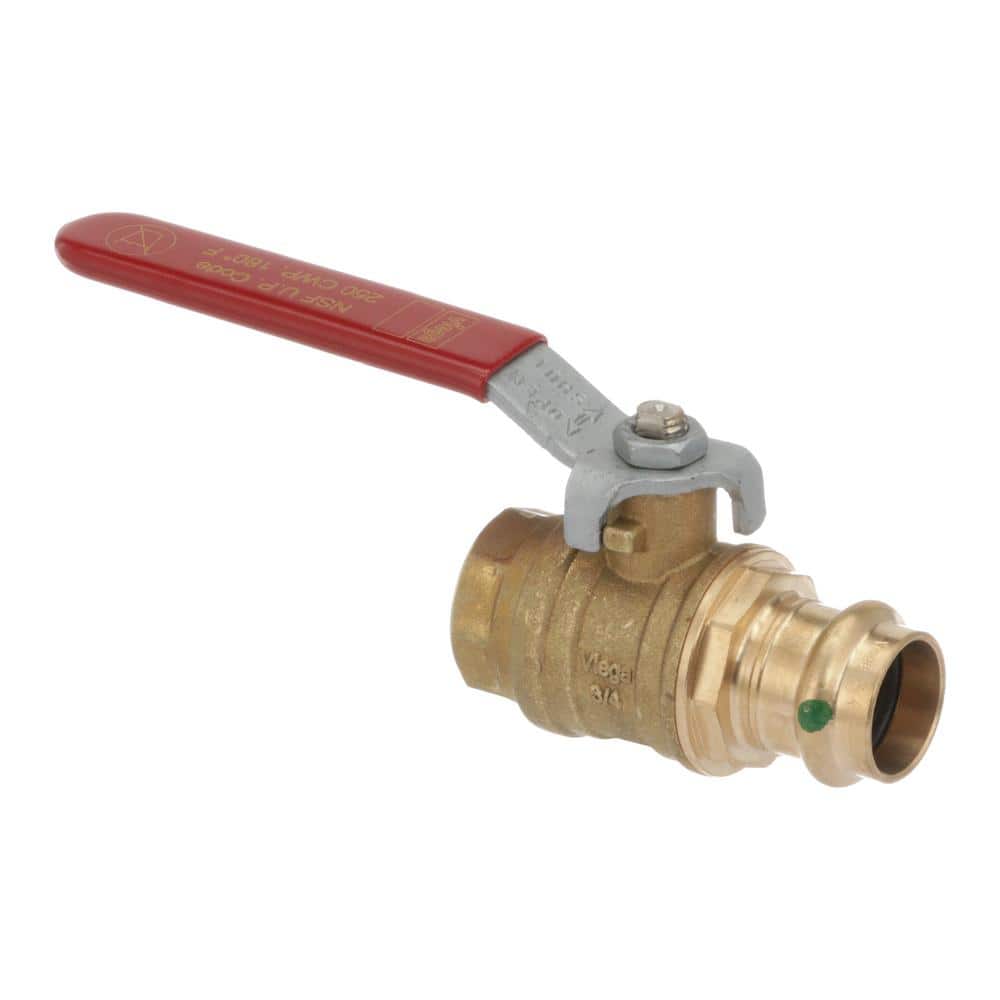 ProPress 3/4 in. Press x FPT Zero-Lead Bronze and Brass Ball Valve price history on PriceWatchPro