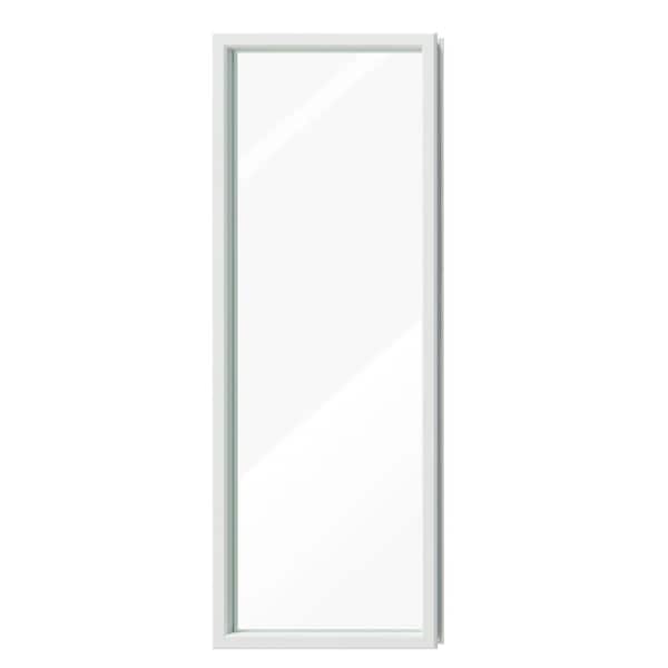22in x 64in, 1-Lite Clear Tempered Glass Insert Kit Entry Door Glass Inserts Replacement