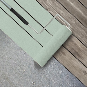 1 gal. #M410-1 Jade Mist Textured Low-Lustre Enamel Interior/Exterior Porch and Patio Anti-Slip Floor Paint