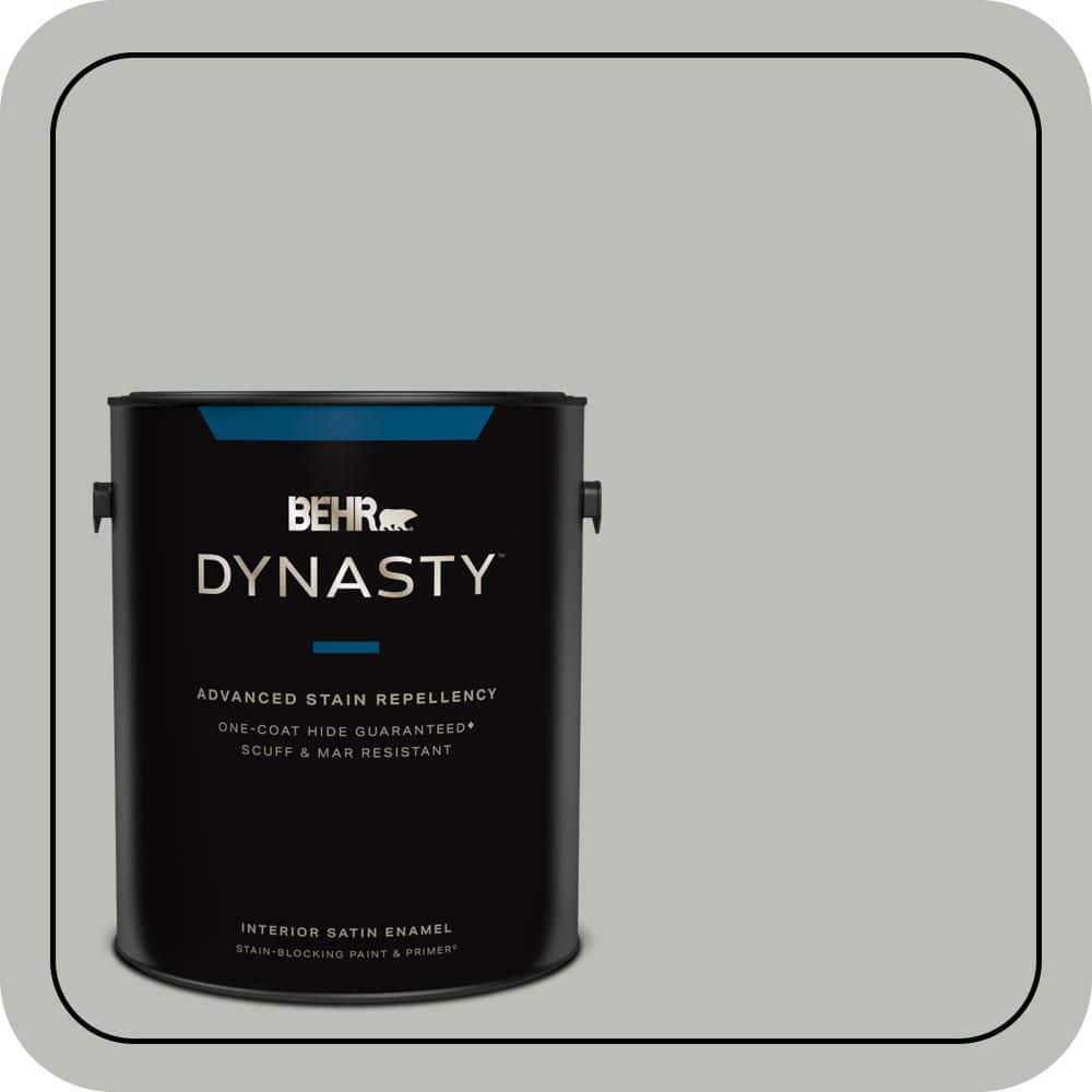1 gal. #T16-11 Celadon Satin Enamel Interior Stain-Blocking Paint and Primer price history on PriceWatchPro