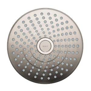 Croma Select S Patterns 2.5 GPM 7 in. Fixed Shower Head in Brushed Nickel