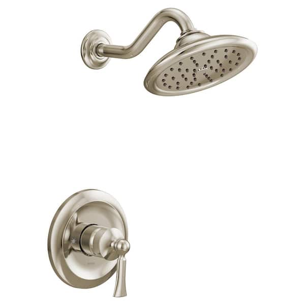 MOEN Wynford M-CORE 3-Series 1-Handle Shower Trim Kit in Polished Nickel (Valve not Included)