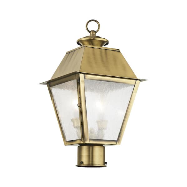 Have a question about Livex Lighting Mansfield 2 Light Antique