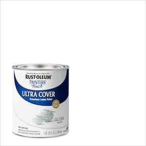 32 oz. Ultra Cover Gloss White General Purpose Paint (Case of 2)