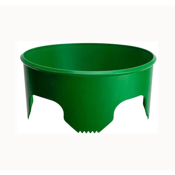 6-Piece 10 in. Planting Grow Rings for Garden Protection and Watering