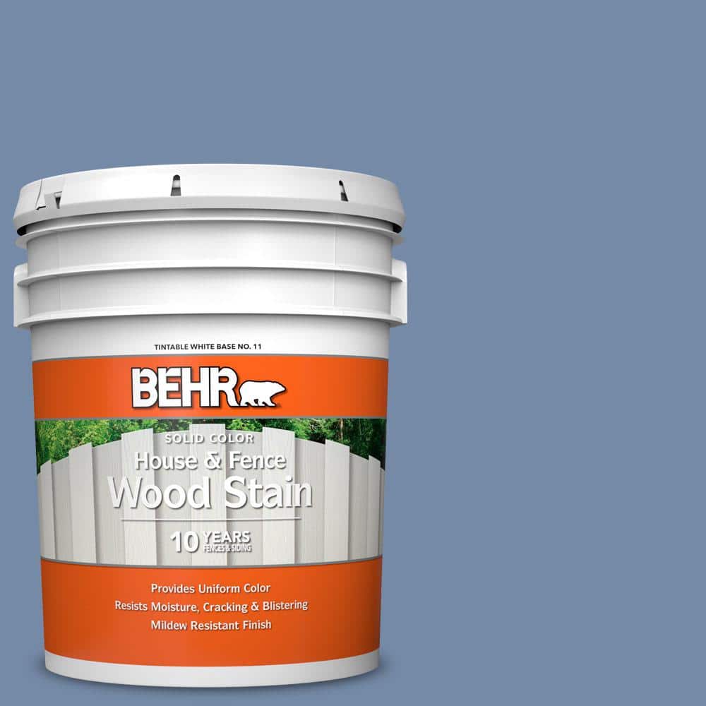5 gal. #590F-5 Magic Spell Solid Color House and Fence Exterior Wood Stain
