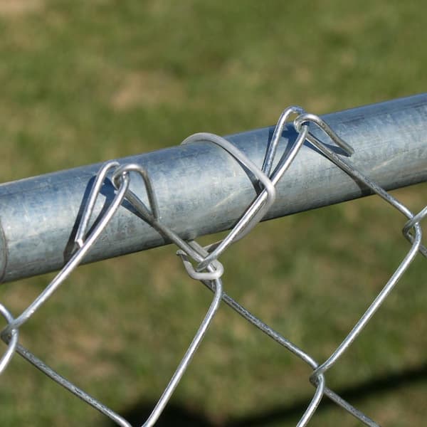 Chain Link Fence Ties With Hooked End For Easy Installation