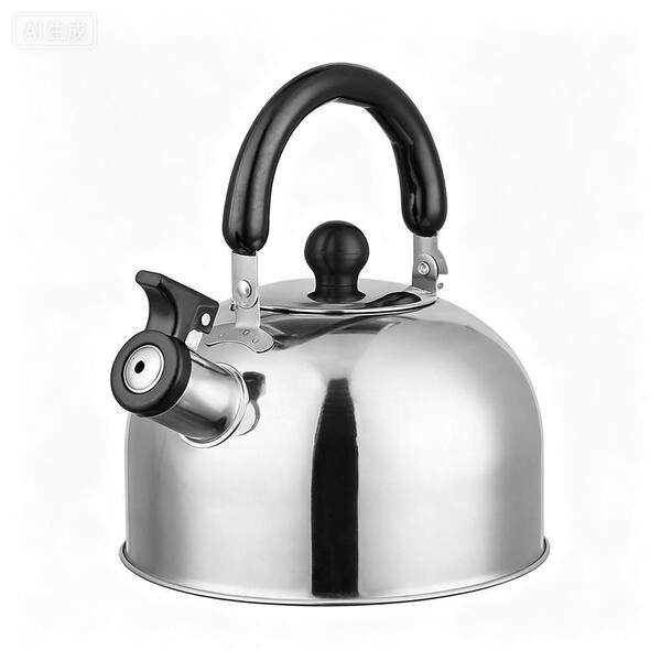 2.1Qt 304 Stainless Steel Whistling Tea Kettle for Gas & Induction Stove