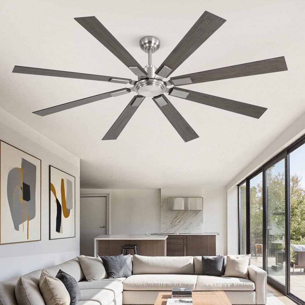 HINNIXY 72 in. Large Quiet Indoor/Outdoor Industrial Nickel