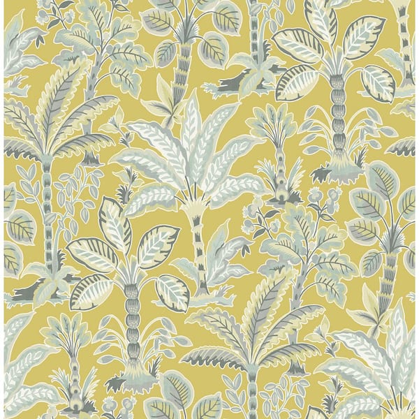 NuWallpaper Yellow Kapok Vinyl Peel and Stick Wallpaper