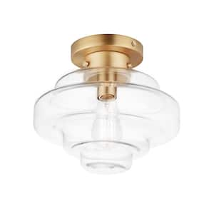 Harbor 12 in. 1-Light Flush Mount