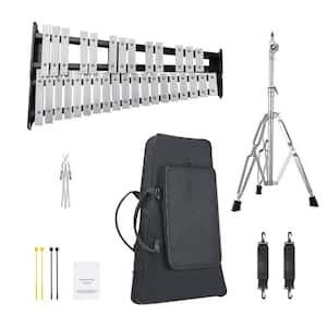 Professional 32 Note Glockenspiel Xylophone Kit with Accessories