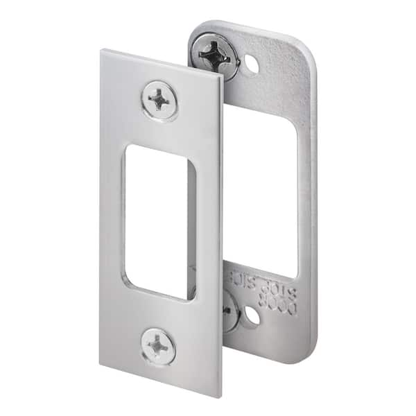 Prime-Line Stainless Steel High Security Deadbolt Strike (2-piece)