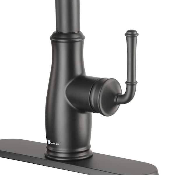 Kagan Single-Handle Pull-Down Sprayer Kitchen Faucet with Soap Dispenser in Bronze Kagan Single-Handle Pull-Down Sprayer Kitchen Faucet with Soap Dispenser in Bronze