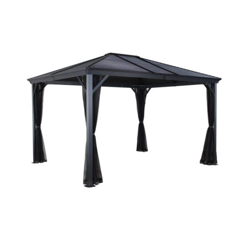 Sojag VENTURA #93D GAZEBO 10 ft. x 12 ft. STEEL ROOF 500