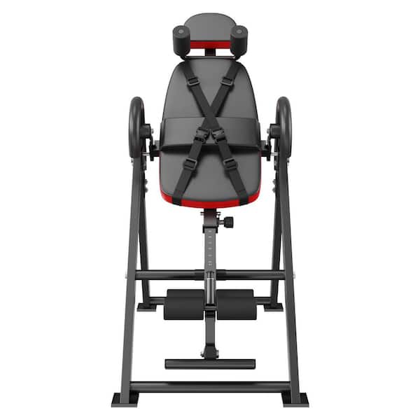 Inversion Table, 300 lbs. Capacity Heavy Duty Inversion Table, Decompression Back Stretcher Machine, Training Equipment