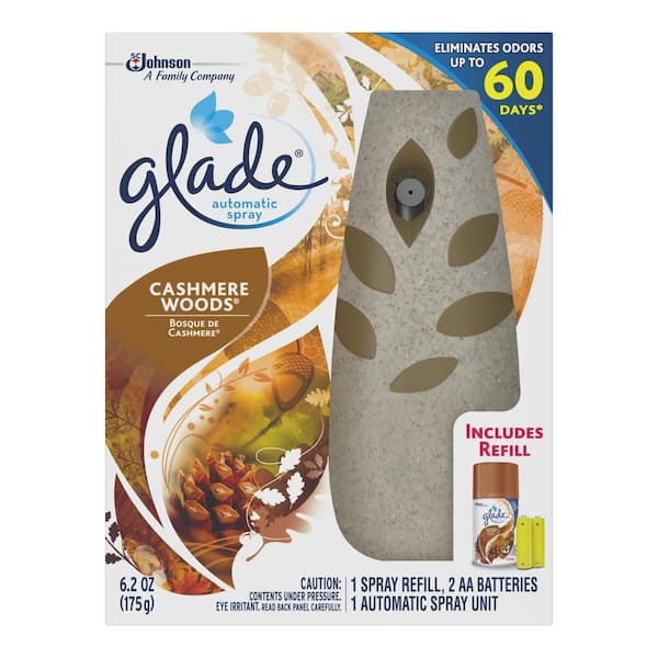 Glade 6.2 oz. Automatic Spray Air Freshener Starter Kit (Case/4)