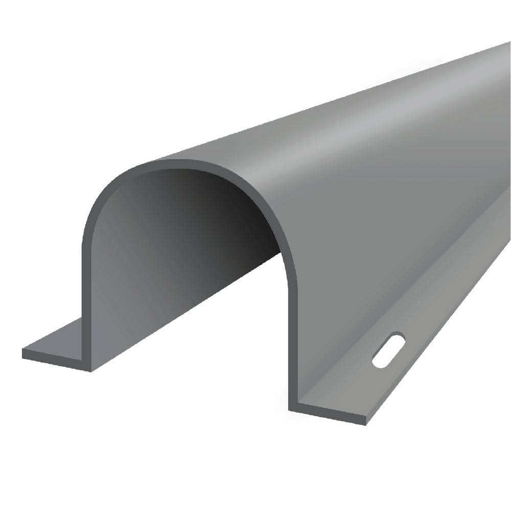Wire Guard 1.5 in. x 5 ft. Flanged U-Channel Raceway, Gray price history on PriceWatchPro