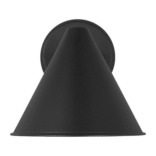 Generation Lighting Crittenden 1-Light Black Outdoor Wall Lantern