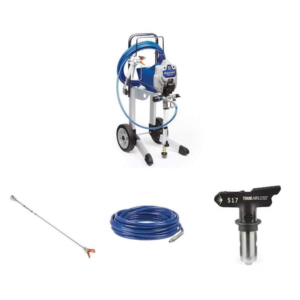 Magnum ProX17 Cart Airless Paint Sprayer with 50 ft. x 1/4 in. Hose, 20 in. Tip Extension and 517 Spray Tip (4-Piece)