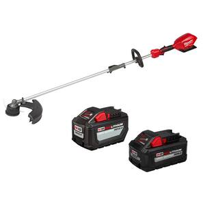 M18 FUEL 18V Lithium-Ion Brushless Cordless String Grass Trimmer with Attachment Capability 12 Ah and 8 Ah Batteries