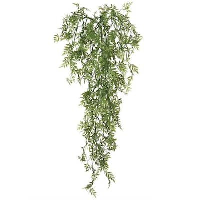 National Tree Company 45 in. Artificial Garden Accents Fern and Lavender  Garland GAGL30-45GGL - The Home Depot