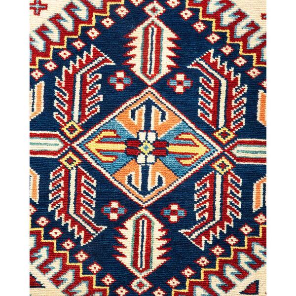 Solo Rugs Tribal One-of-a-Kind Bohemian Ivory 5 ft. 3 in. x 7 ft 