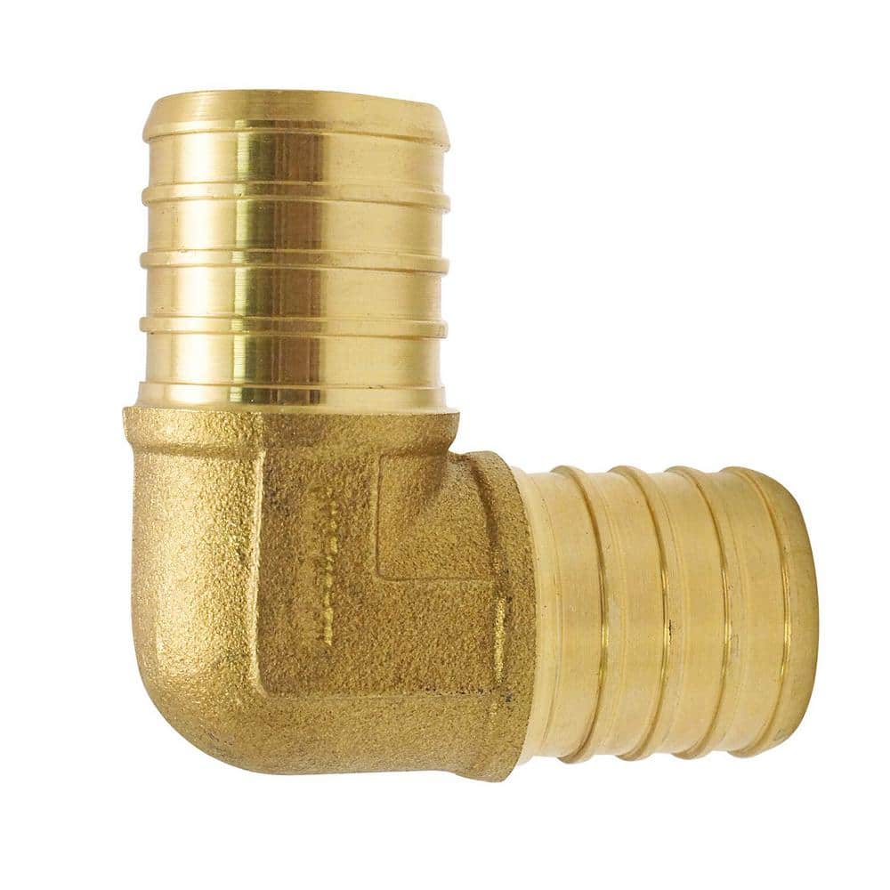 1 in. Brass PEX-B Barb 90-Degree Elbow price history on PriceWatchPro