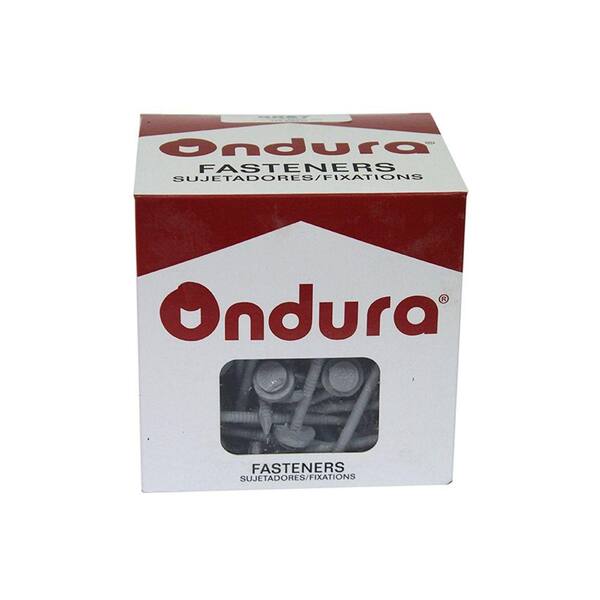 Ondura 3 in. Nails with Washer Gray (100 per Box)