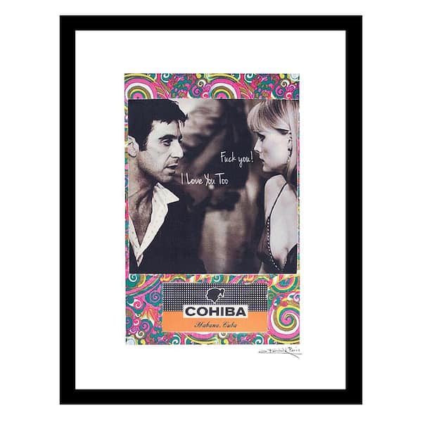VENICE BEACH Collections Pacino and Michelle Pfeiffer Say It Straight by Fairchild Paris 1-Piece Framed Graphic Print 18 in. x 14 in.