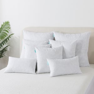 Feather 12 x 20 in. Throw Pillow Insert (Set of 2)