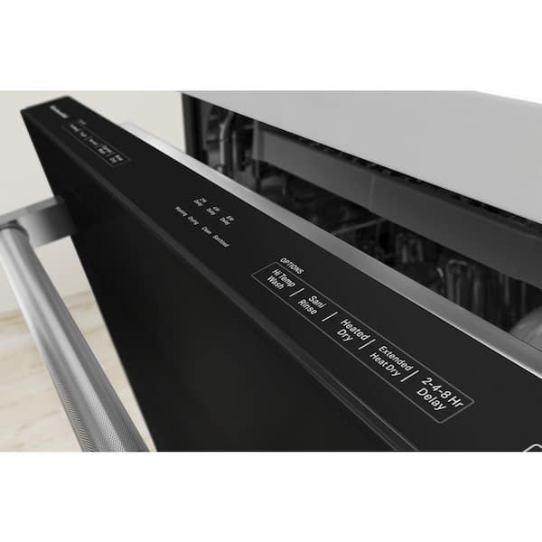 KitchenAid KDTE204KPS 39 dBA Hidden Control ProWash™ Dishwasher In  Stainless Steel