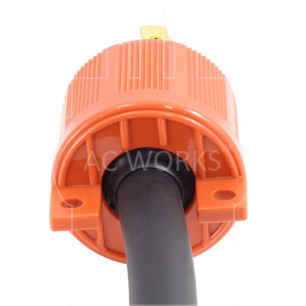 AC Works [ASL530P] NEMA L5-30P 30A 125V 3 Prong Locking Male Plug with UL, C-UL Approval