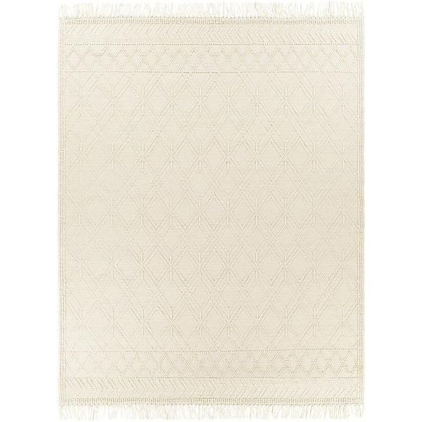 Livabliss Mendoza Ivory/Light Beige 8 ft. x 10 ft. Indoor Area Rug