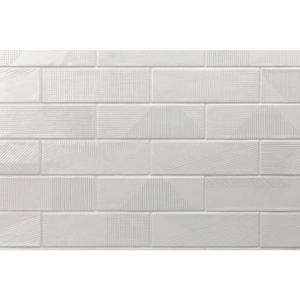 Ivy Hill Tile Ace Gray 2 in. x 8 in. x 9 mm Polished Ceramic Subway Wall Tile (38 pieces / 5.38 sq. ft. / box)