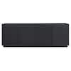 Meyer&Cross Hanson Rectangular Black Grain TV Stand for TV's Up To 75 ...