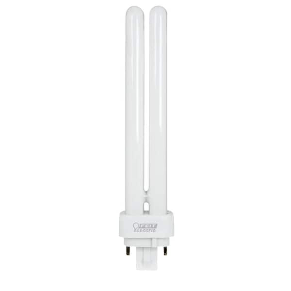 Feit Electric 26-Watt Equivalent PL CFLNI Quad Tube 4-Pin G24Q-3 Base Cool White (4100K) Compact Fluorescent CFL Light Bulb