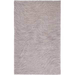 Trace Brown/Ivory 8 ft. x 10 ft. Abstract Area Rug